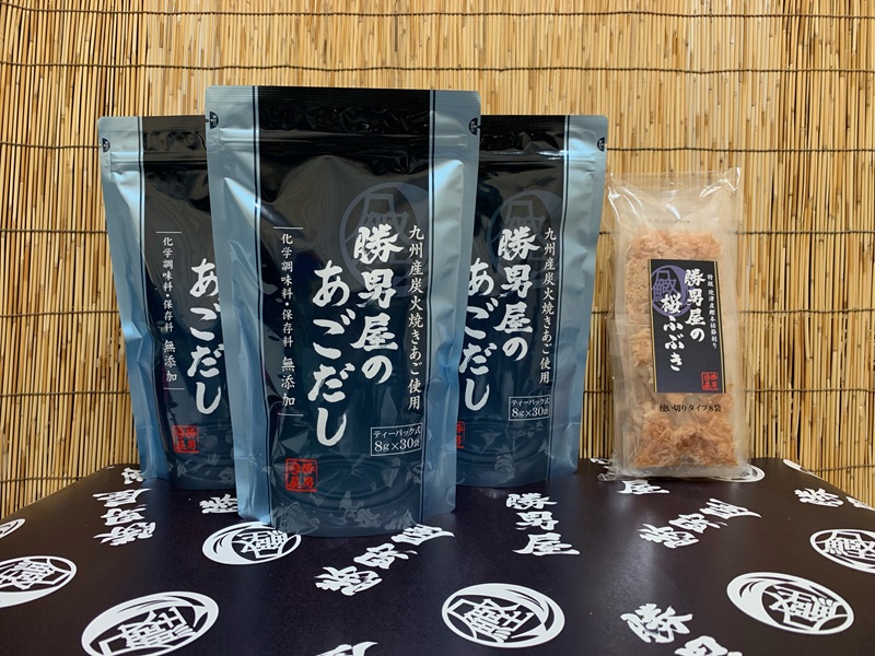 a15-362　【焼津のだし専門店】勝男屋のあごだし３０袋入×３袋