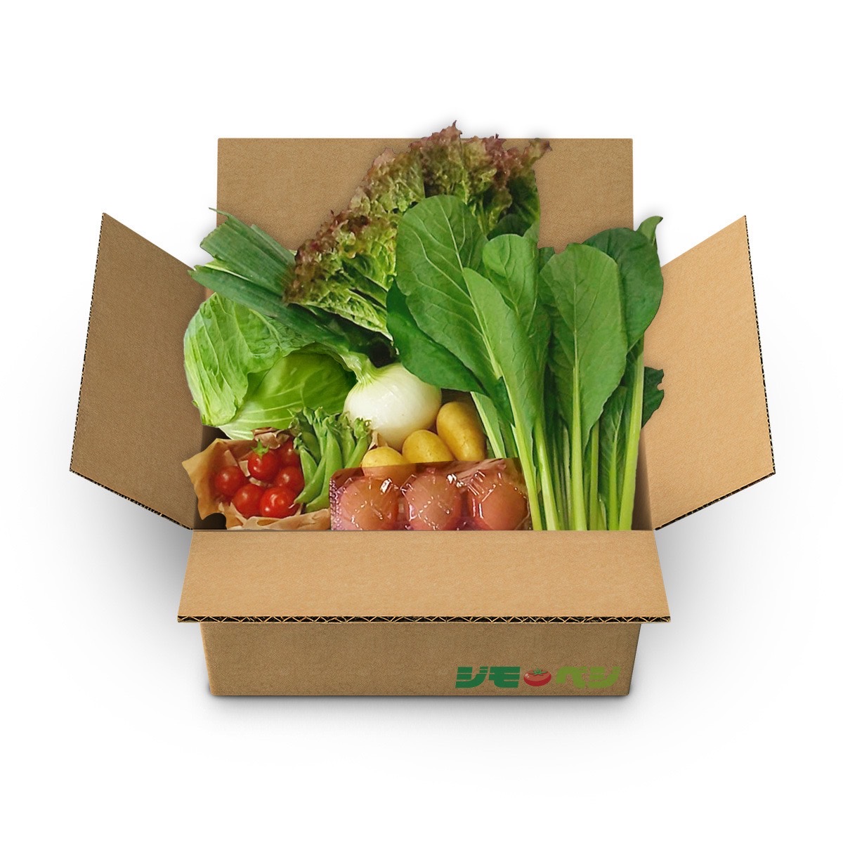 a23-038d　【定期便 全3回】ジモベジ 野菜 ハーフセット