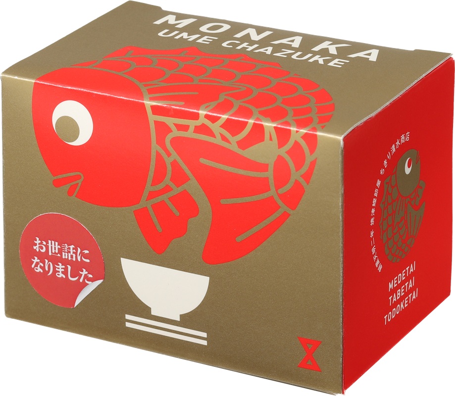 a40-100　お世話になりました、メッセージ鯛もなか茶漬け24個