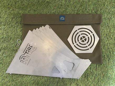 a65-050　osoto雑貨オリジナル 焚き火台 Hexaスタートセット