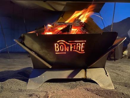 a70-007　アウトドア 焚き火台 Bonfireシリーズ Crosswingケース付
