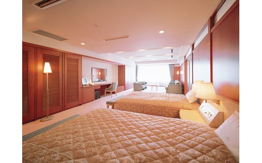 b400-001　焼津 松風閣 特別室 ペア宿泊券 選べる地元の名店 夕食付