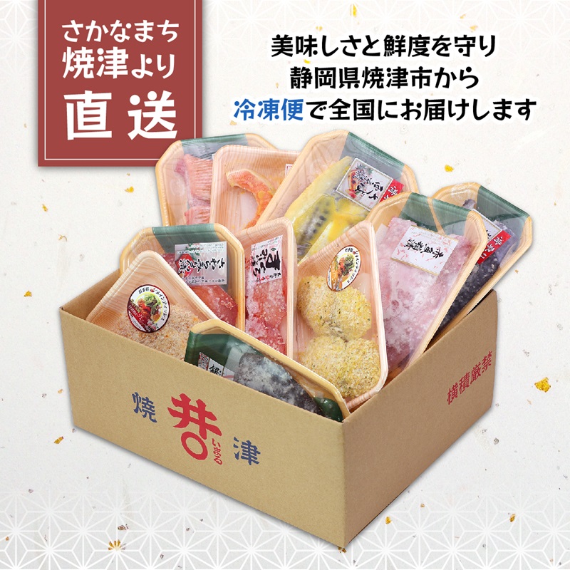 a10-1010　訳あり！！お楽しみ！バラエティ漬魚10パックセット