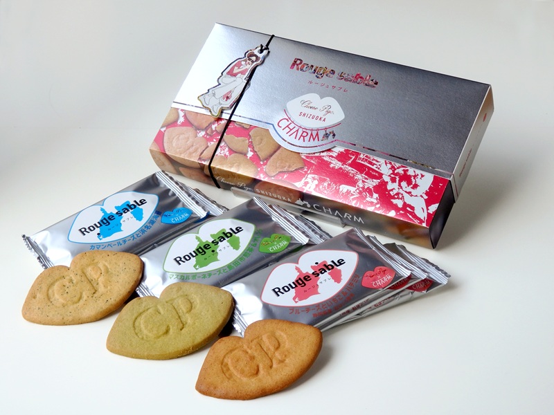 a10-1261　静岡ROUGEサブレ３種12枚入り