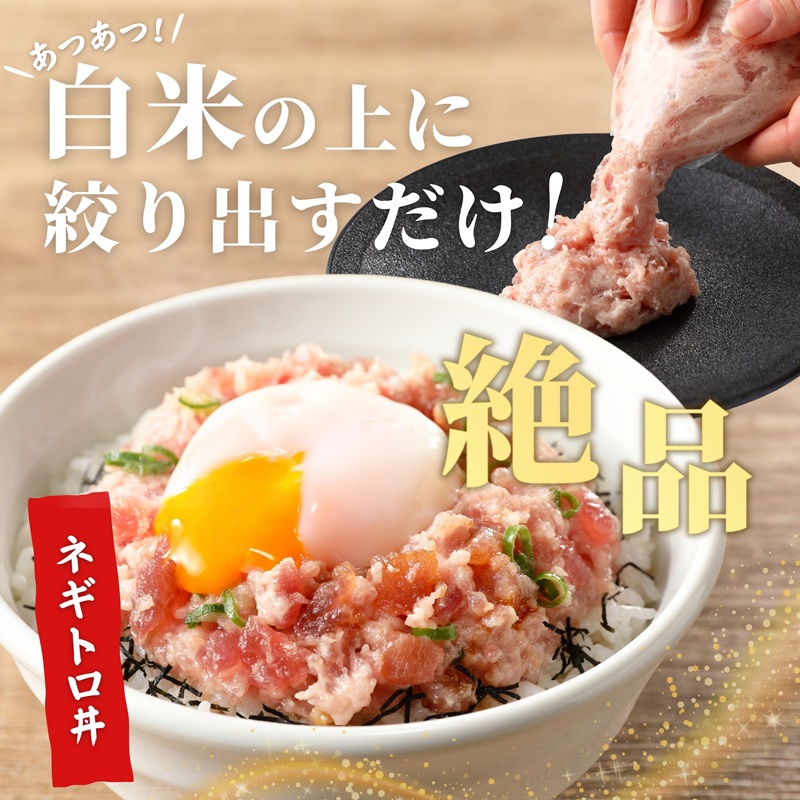 a10-642　焼津 天然 鮪 使用 ネギトロ 小分け 約100g×13パック