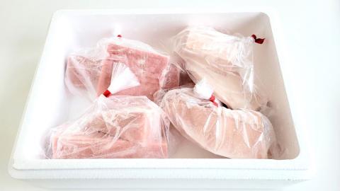 a10-908　天然 まぐろ セット（とろびんちょう・きはだまぐろ） 約1.2kg