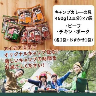 a10-917　キャンプカレーの具 バラエティーセット