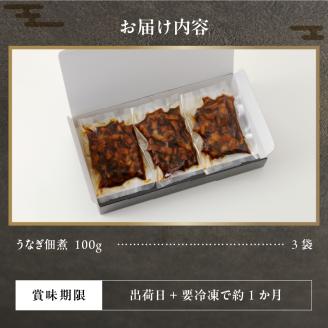a10-930　うなぎ佃煮100g×3パック