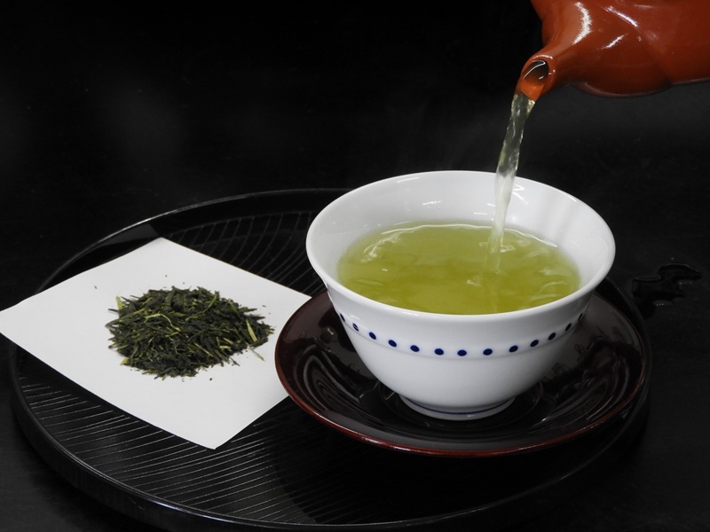 a11-181　茶工場のまかない緑茶セット