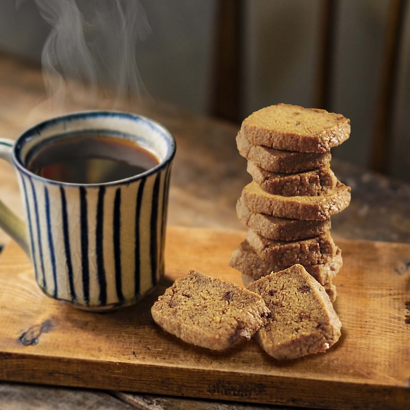 a12-270　焼津銘菓 和の香ばし仕立て ブラウンクッキー 64枚入