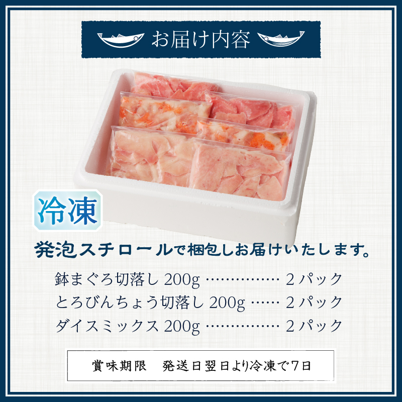 a13-077　静岡県焼津発！まぐろ問屋のカンタン解凍グルメまぐろ食べ比べ3種1.2Kgセット！ SF6