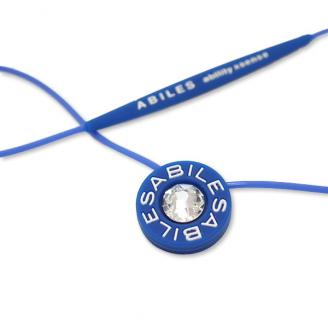 a24-028　ABILES PLUS Crystal ネックレス T-RED/BLUE