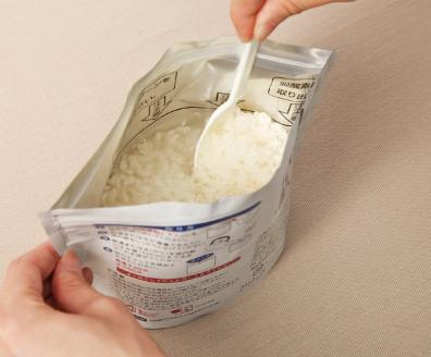 a50-135　非常食 白いご飯 50食 防災 備蓄 キャンプ 5年保存