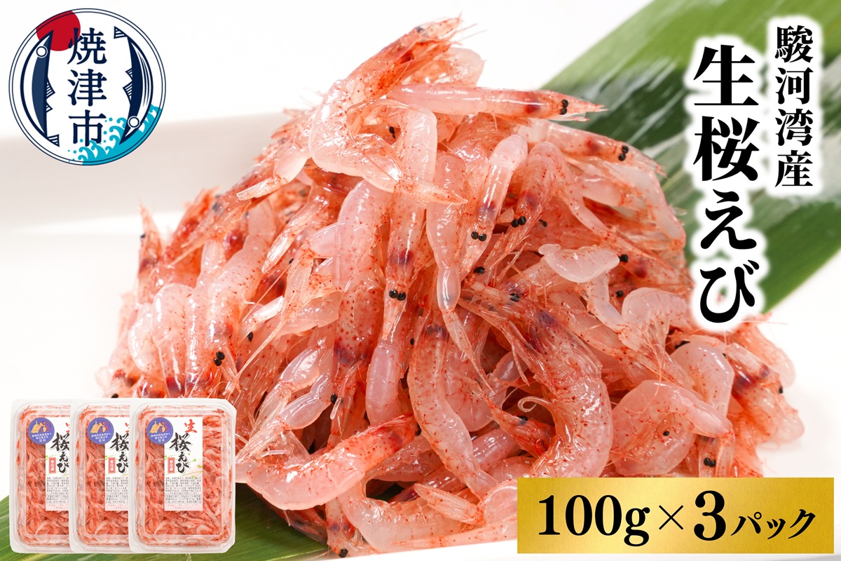 a10-679　焼津特選 生桜えび100g×3