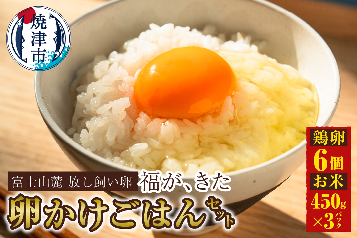 a11-163　福が、きた　卵かけごはん セット