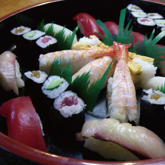 a15-412　焼津 和作寿司 食事券 寿司 一品料理 昼夜使用可能