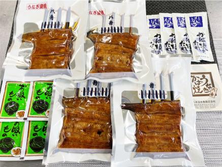 a18-007 うなぎ蒲焼・約90g×4