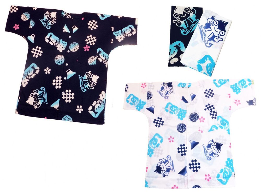 a26-003　やいちゃん魚河岸シャツ＆てぬぐい＆うちわセット