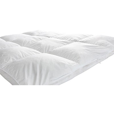 フランスベッド社 ポーランド産グースダウン90% 2枚掛け羽毛布団 ダブルサイズ「CS-02」【配送不可地域：離島・沖縄県】