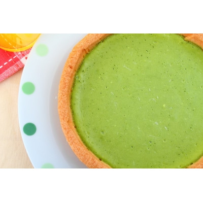 掛川の抹茶を使用した抹茶のベイクドチーズケーキ【配送不可地域：離島・北海道・沖縄県・四国・九州】