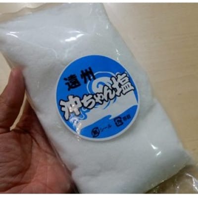 遠州沖ちゃんクラブ 掛川産・天日干しで作った塩 500g×2袋 計1kg 詰め合わせ【配送不可地域：離島・沖縄県】