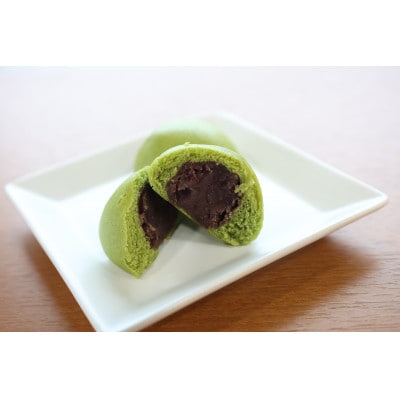 かけがわ抹茶饅頭 8個入り・ささゆりティーバッグ・ききょう茶葉　和み個包装セット　各5g×10袋【配送不可地域：離島・沖縄県】