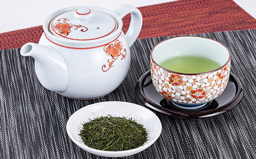 世界農業遺産　静岡の茶草場農法　掛川茶深むし茶・茶師の誉100g袋(タトウ紙入)×5本【配送不可地域：離島・沖縄県】