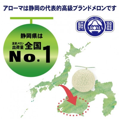 【毎月定期便】アローマメロン(白等級) 1玉　全5回【配送不可地域：離島・北海道・沖縄県】