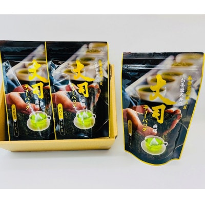 深蒸し掛川茶 丈司厳選プレミアムティ-バッグ80g(5g 16個入)3袋セット【配送不可地域：離島・沖縄県】