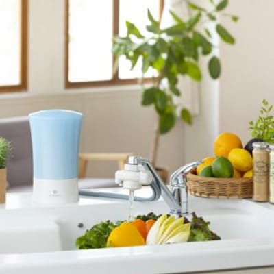 ゼンケン ビクラ浄水器2  ブルー/MFH-V92-B【配送不可地域：離島・沖縄県】