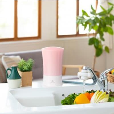 ゼンケン ビクラ浄水器2 ピンク/MFH-V92-P【配送不可地域：離島・沖縄県】