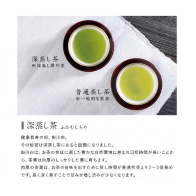 深蒸し茶2種とすいーとぽてとセット　深蒸し掛川茶 日本茶きみくら【5898】【配送不可地域：離島・沖縄県】