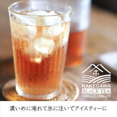 掛川和紅茶ティーバッグ(2.5g×20個)4袋セット　カップ用ひも付き　シングルオリジン　お茶の葛野【配送不可地域：離島・沖縄県】