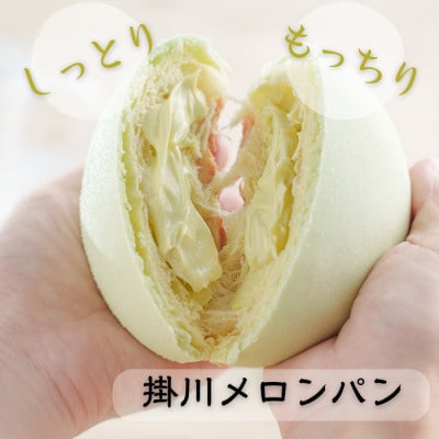 掛川メロンパン10個入り　～メロンを堪能できる 特別なメロンパン～【配送不可地域：離島・北海道・沖縄県・四国・九州】
