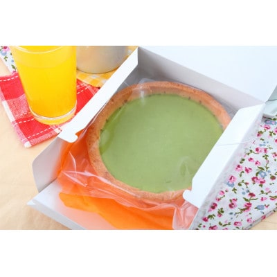 掛川の抹茶を使用した抹茶のベイクドチーズケーキ【配送不可地域：離島・北海道・沖縄県・四国・九州】