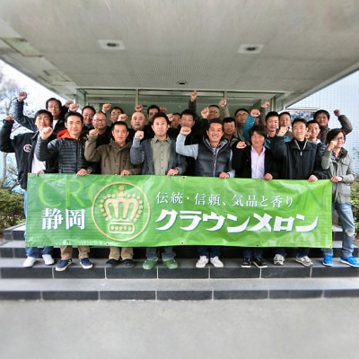 【通年出荷】クラウンメロン(白等級)中玉　1玉【配送不可地域：離島・北海道・沖縄県】