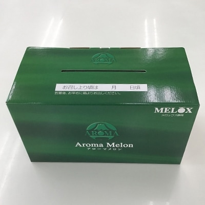 静岡県産　高級アローマメロン　白級約1.4kg× 2玉【配送不可地域：離島・北海道・沖縄県】