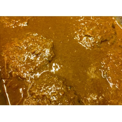 自家製デミグラスソース「特製煮込みハンバーグ」200g×3個　寅や【配送不可地域：離島・北海道・沖縄県・東北・中国・四国・九州】