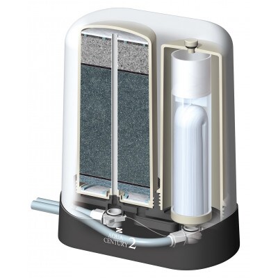 ゼンケン アクアセンチュリー2ホワイト MFH-113 据置型浄水器【配送不可地域：離島・沖縄県】