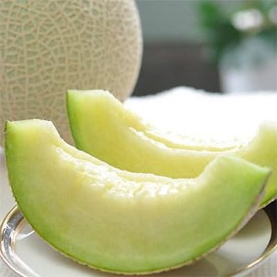 静岡県産　高級アローマメロン　白級約1.4kg× 2玉【配送不可地域：離島・北海道・沖縄県】