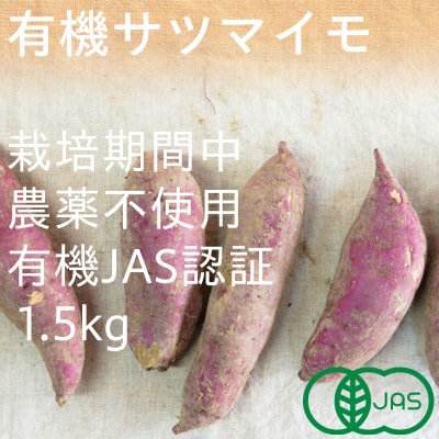 有機サツマイモ　有機JAS認証　オーガニック　期間限定(12、1、2月)【配送不可地域：離島・北海道・沖縄県】