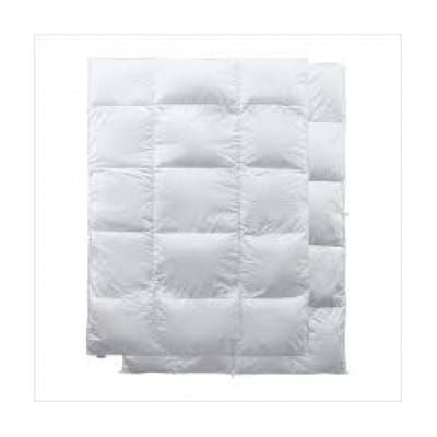 フランスベッド社 ポーランド産グースダウン90% 2枚掛け羽毛布団 ダブルサイズ「CS-02」【配送不可地域：離島・沖縄県】