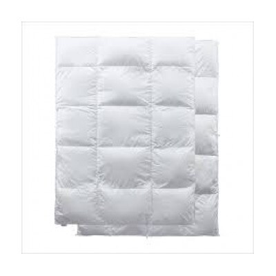 フランスベッド社 ポーランド産グースダウン95% 2枚掛け羽毛布団 シングルサイズ「CS-04」【配送不可地域：離島・沖縄県】