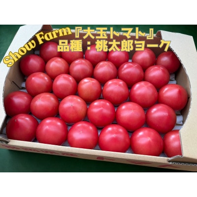 Show Farmの『大玉トマト』(品種:桃太郎トマト)計 約3.5～4kg【配送不可地域：離島・沖縄県】