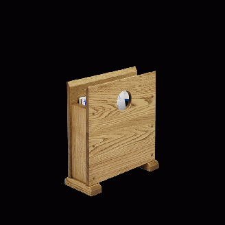 本棚 マガジン ラック ブック スタンド 本 雑誌 収納 おしゃれ 木製 スリム 無垢材 国産 栗の木 栗材 インテリア 藤枝家具 木工品 日用品 遊木舎 G74 マガジンラックスリム 静岡県 藤枝市