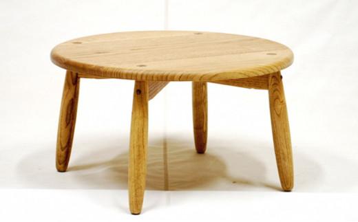 子供 机 キッズ デスク おしゃれ 木製 木育 男の子 女の子 無垢材 国産 栗の木 栗材 インテリア 藤枝家具 遊木舎 TOY 丸 テーブル