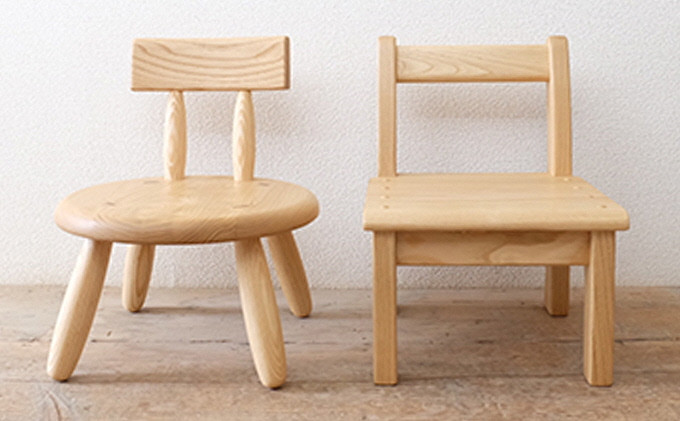 子供 椅子 キッズ チェア おしゃれ 木製 木育 男の子 女の子 いす イス 無垢材 国産 栗の木 栗材 インテリア 藤枝家具 遊木舎 キッズチェア chocolat ショコラ