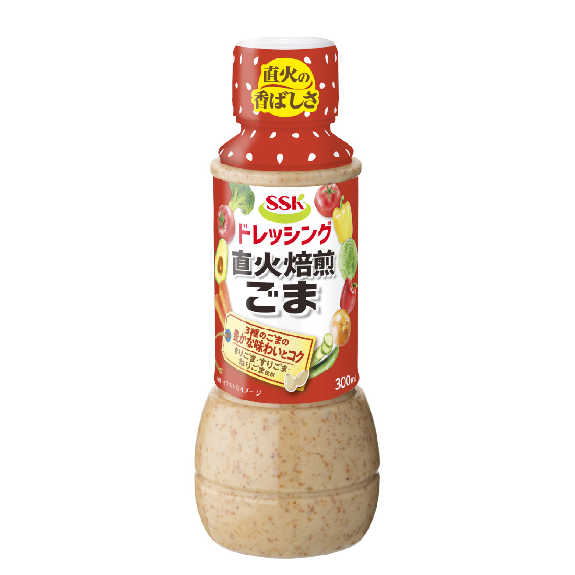 【全3回配送定期便】 ごま ドレッシング 300ml × 4本 セット