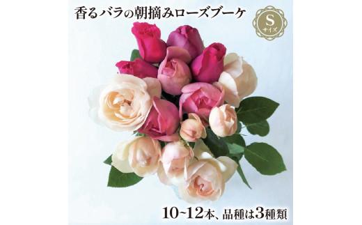 バラ 花束 ブーケ 朝摘み Sサイズ 薔薇 花 ばら 花 パフューム ローズ バラの花束 生花 ギフト 花 プレゼント