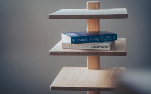 スリッパ ラック 収納 おしゃれ 木製 木育 無垢材 国産 栗の木 栗材 リビング 玄関 インテリア 藤枝家具 遊木舎 G35 スリッパラック